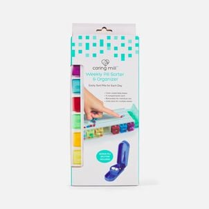 Caring Mill&trade; Weekly Pill Organizer with Sorter & Cutter