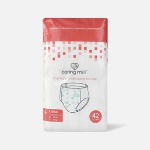 Caring Mill&trade; Overnight Underpants For Kids X-Small, 42 ct.