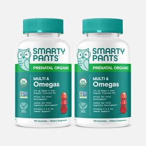 SmartyPants Prenatal Organic Multi & Omegas (2-Pack)
