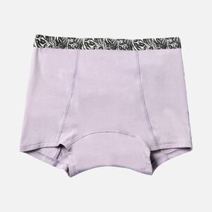Thinx Teens Boyshort Period Underwear, Purple Ash
