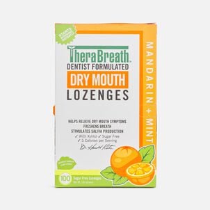 TheraBreath Dry Mouth Lozenges, Mandarin Mint, 100 ct.