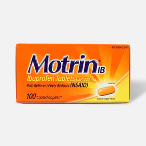 Motrin IB Pain Reliever and Fever Reducer Coated Caplets